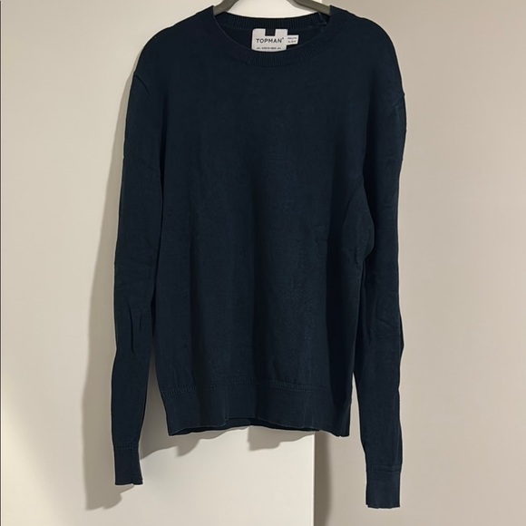 Topman Other - Topman Dark Navy Crewneck Sweater